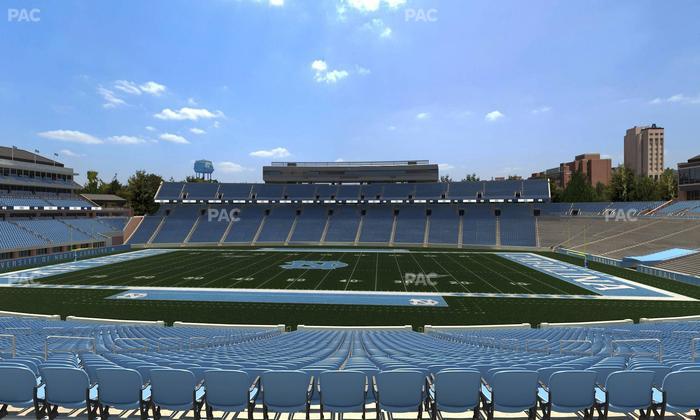 Kenan Memorial Stadium - Section 107 Seat View