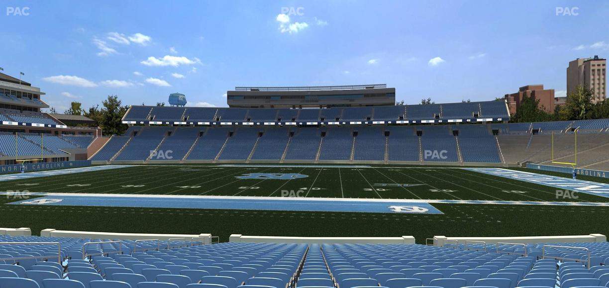 Kenan Memorial Stadium - Section 107 Seat View