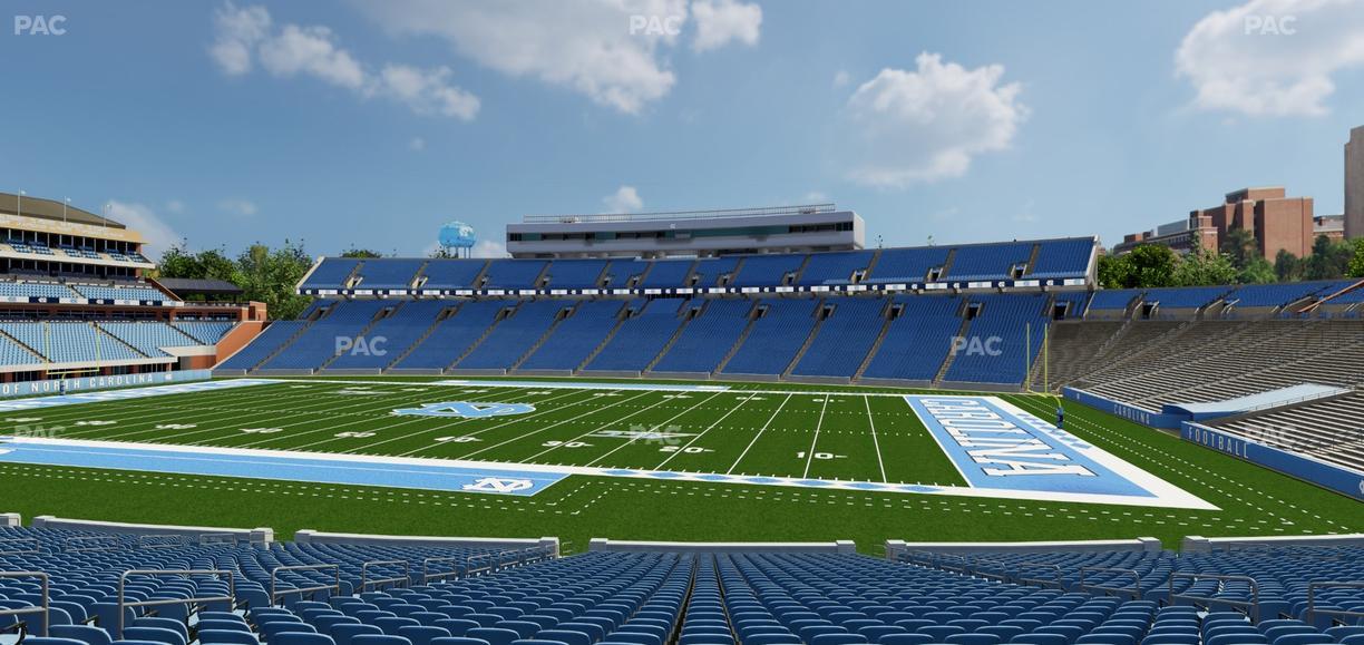 Kenan Memorial Stadium - Section 109 Seat View