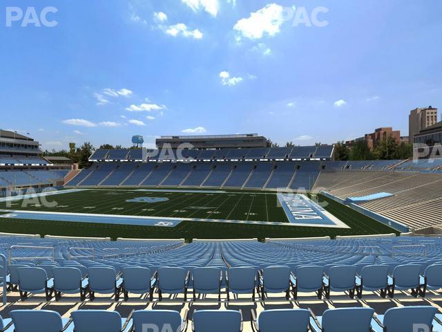 Kenan Memorial Stadium - Section 109 Seat View