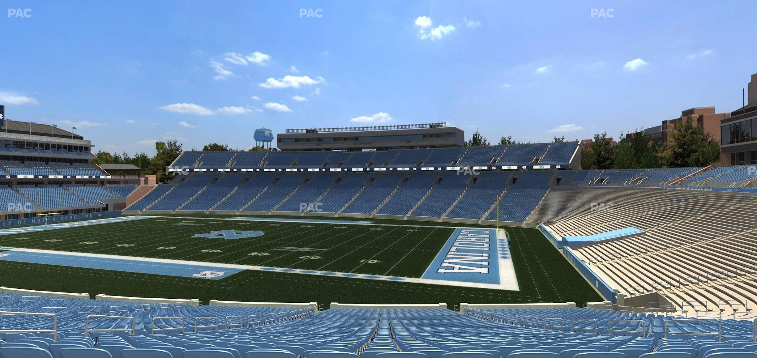 Kenan Memorial Stadium - Section 110 Seat View