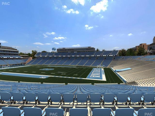 Kenan Memorial Stadium - Section 110 Seat View