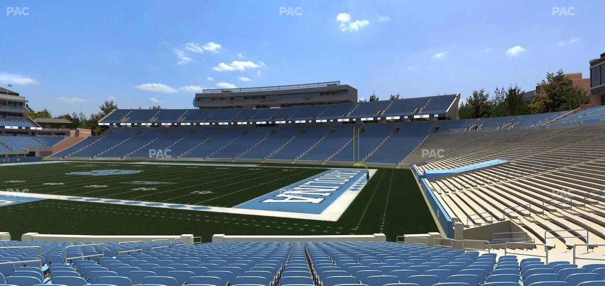 Kenan Memorial Stadium - Section 111 Seat View