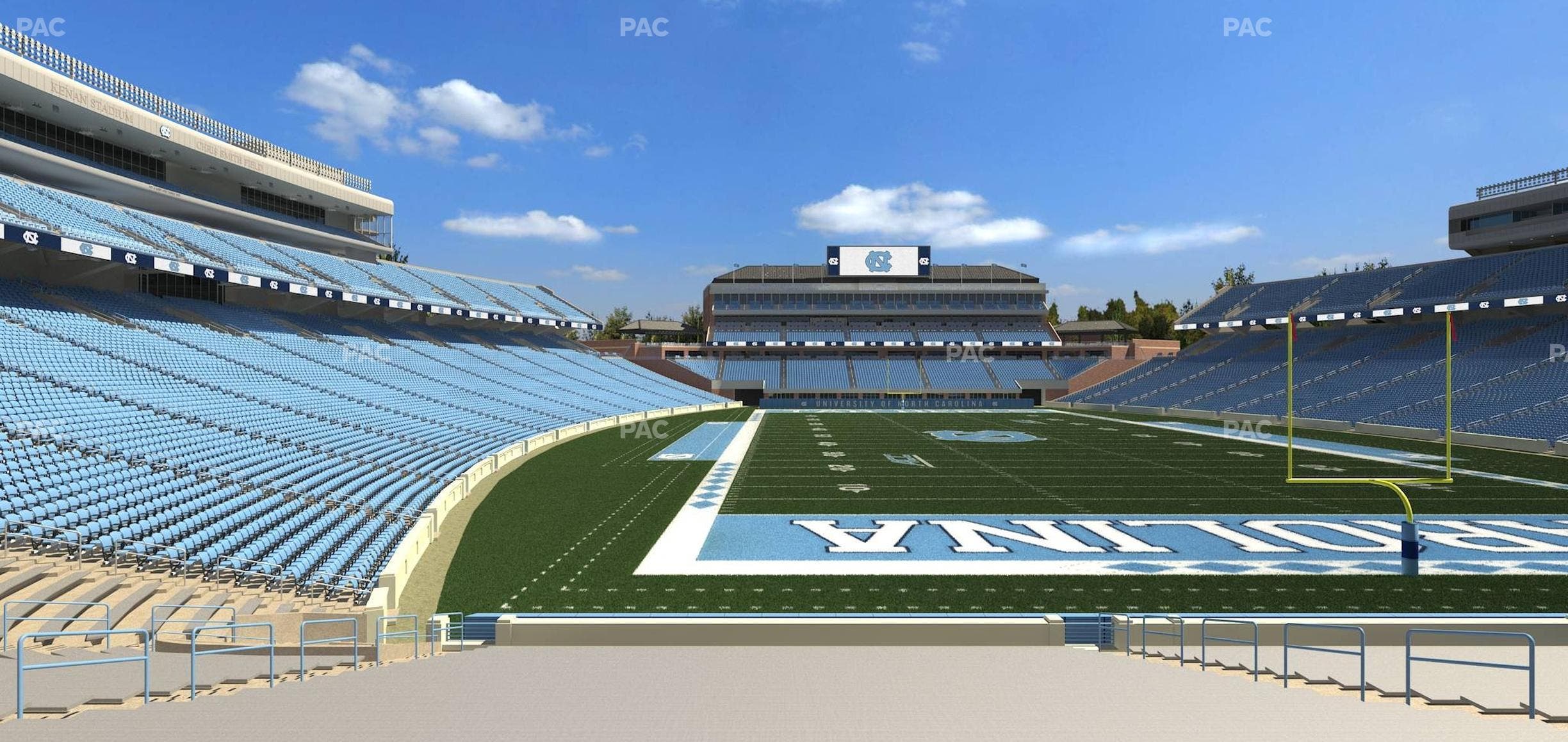 Kenan Memorial Stadium - Section 114 Seat View
