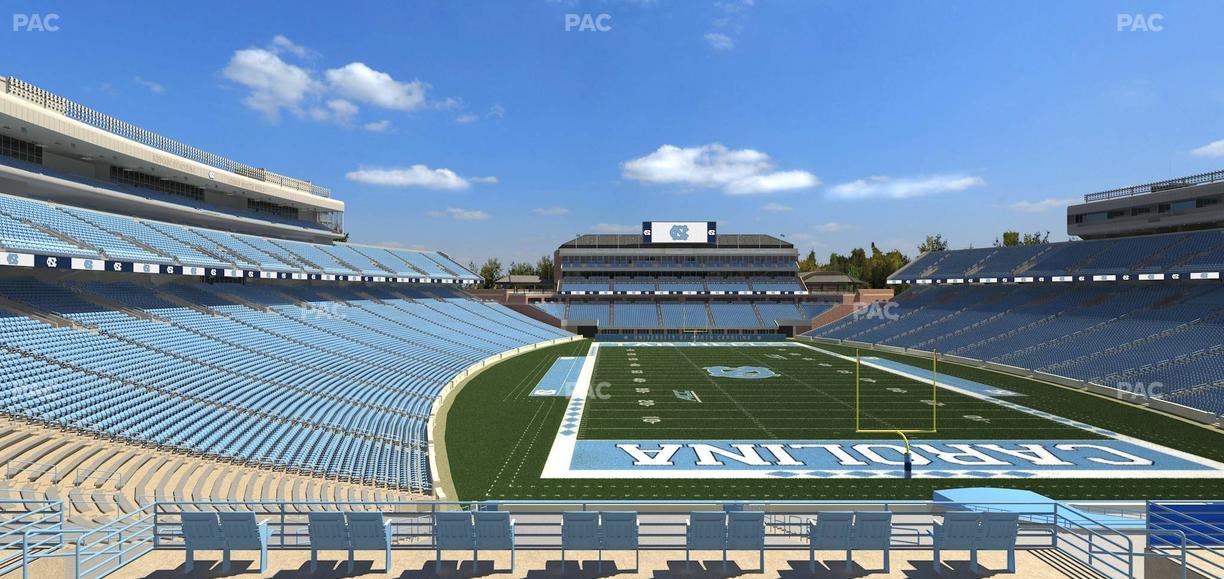 Kenan Memorial Stadium - Section 114 Seat View