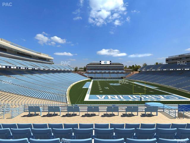 Kenan Memorial Stadium - Section 114 Seat View