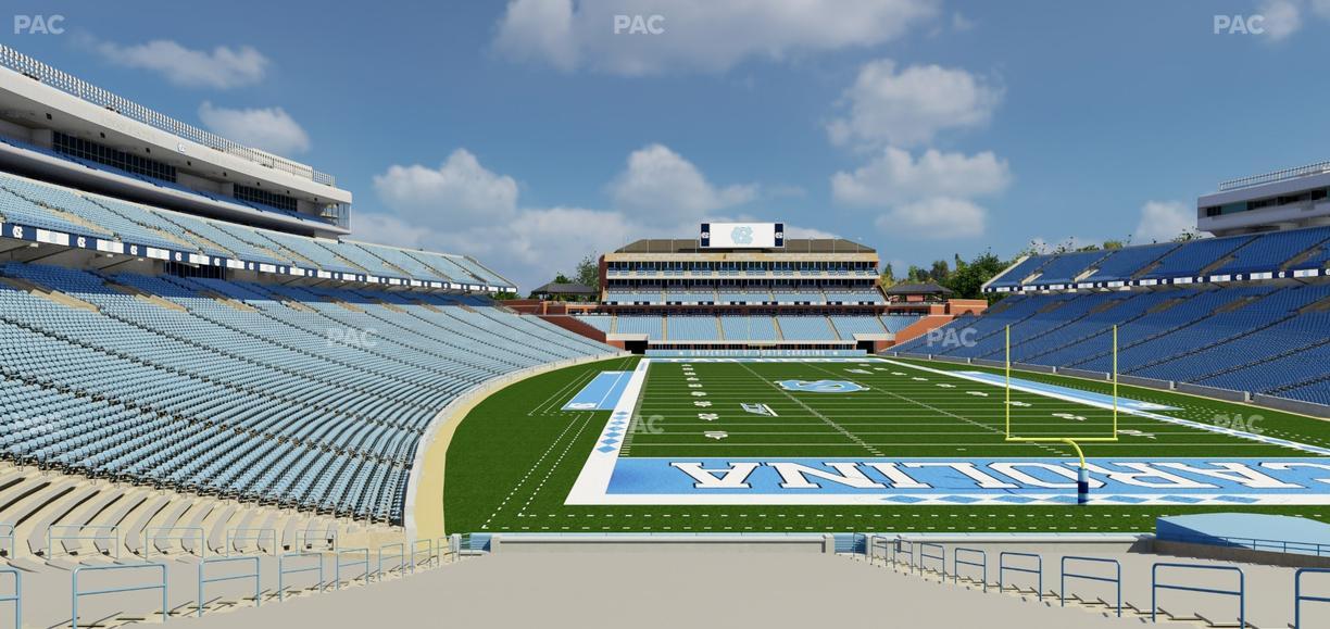 Kenan Memorial Stadium - Section 114 Seat View