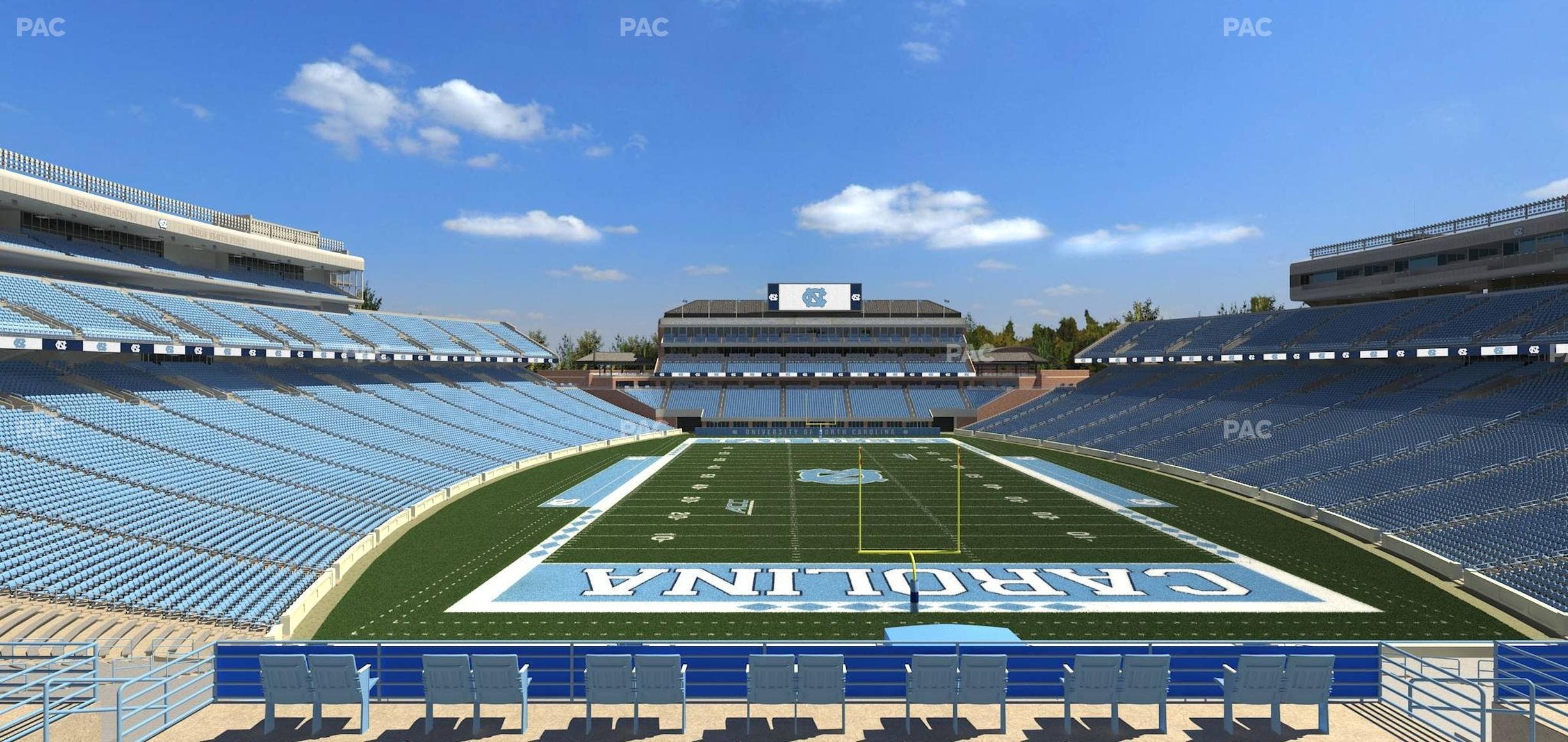Kenan Memorial Stadium - Section 115 Seat View