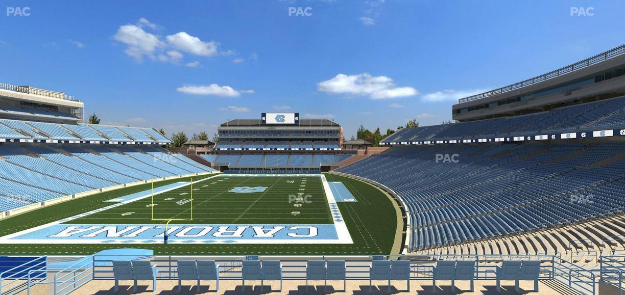 Kenan Memorial Stadium - Section 117 Seat View