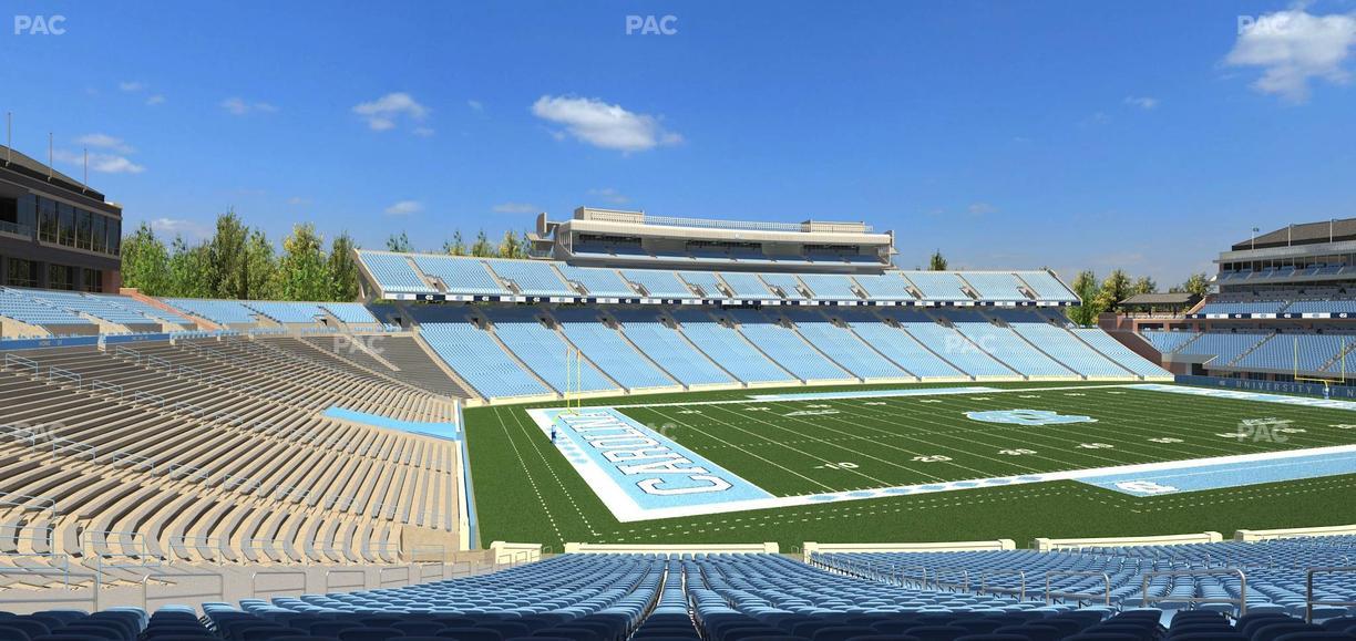 Kenan Memorial Stadium - Section 120 Seat View