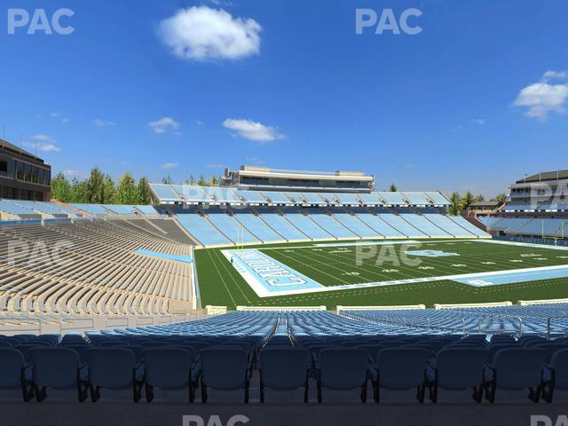 Kenan Memorial Stadium - Section 120 Seat View