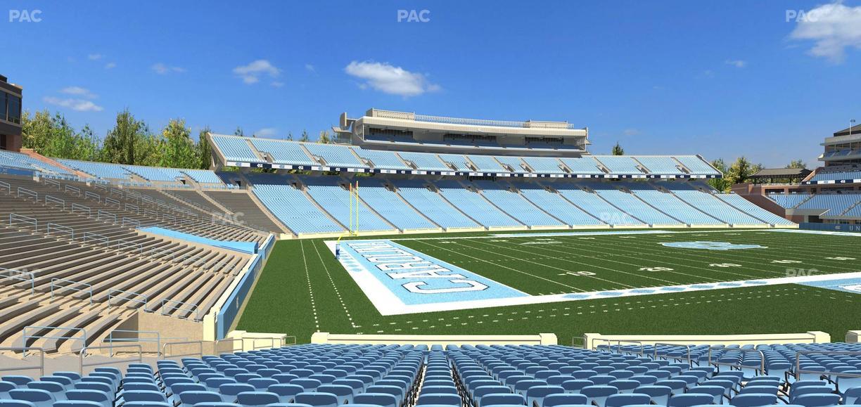 Kenan Memorial Stadium - Section 120 Seat View