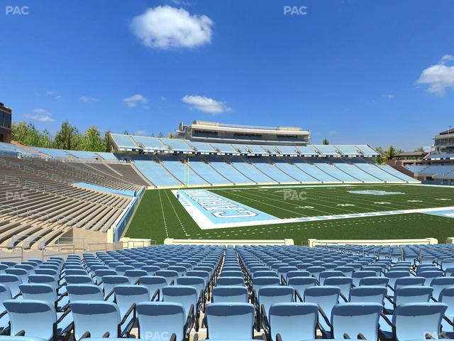 Kenan Memorial Stadium - Section 120 Seat View