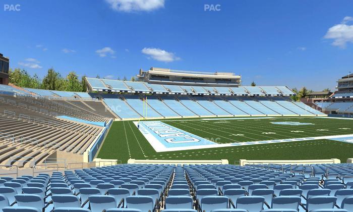 Kenan Memorial Stadium - Section 120 Seat View