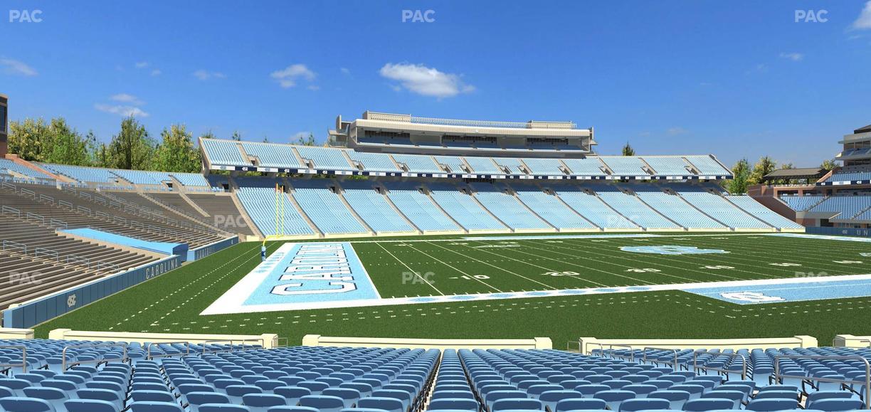 Kenan Memorial Stadium - Section 121 Seat View