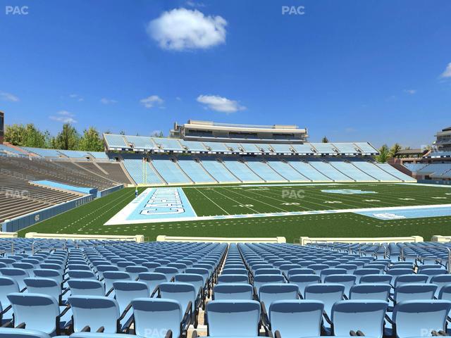Kenan Memorial Stadium - Section 121 Seat View