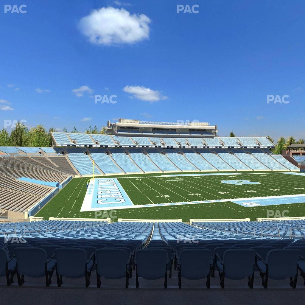 Kenan Memorial Stadium - Section 121 Seat View