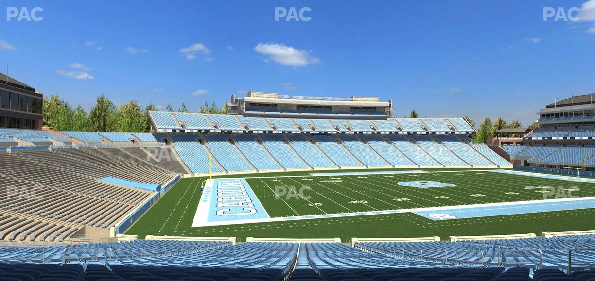 Kenan Memorial Stadium - Section 121 Seat View