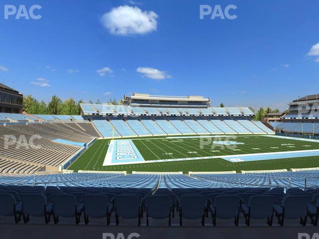 Kenan Memorial Stadium - Section 121 Seat View