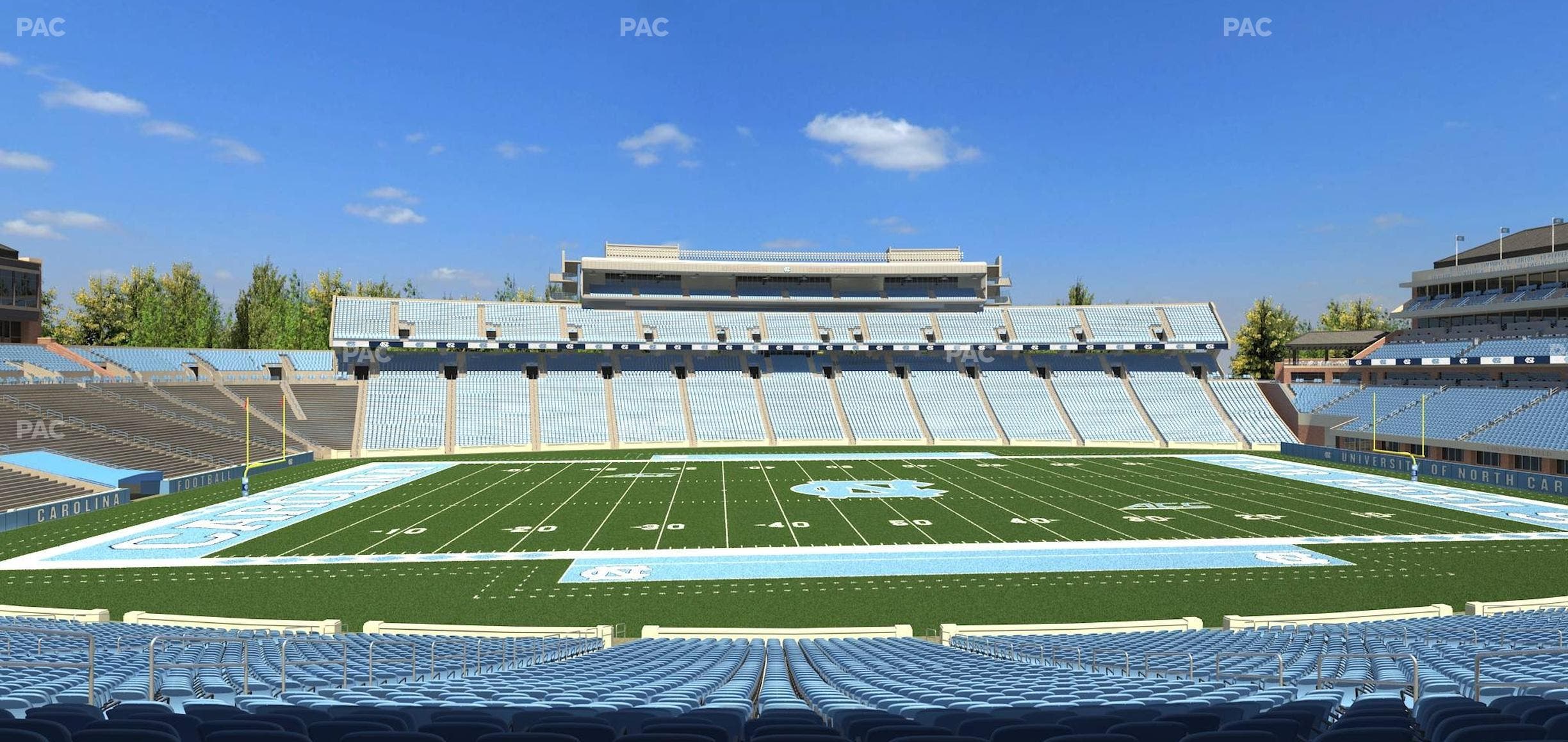 Kenan Memorial Stadium - Section 124 Seat View