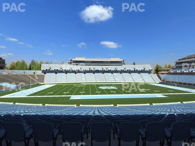 Kenan Memorial Stadium - Section 124 Seat View