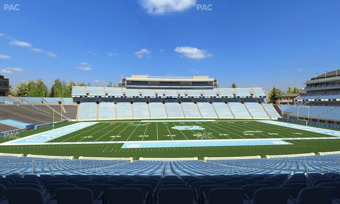 Kenan Memorial Stadium - Section 124 Seat View