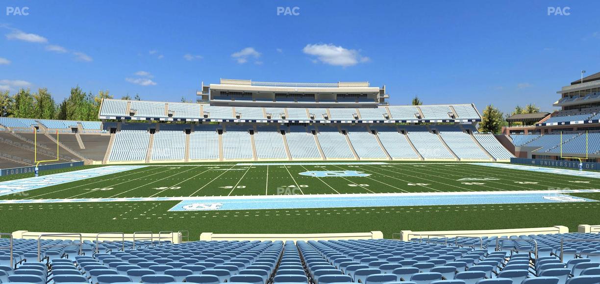 Kenan Memorial Stadium - Section 124 Seat View