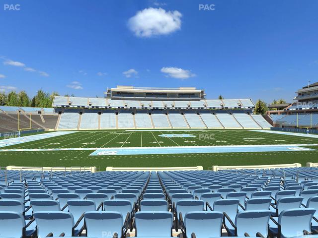 Kenan Memorial Stadium - Section 124 Seat View