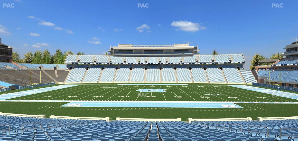 Kenan Memorial Stadium - Section 125 Seat View