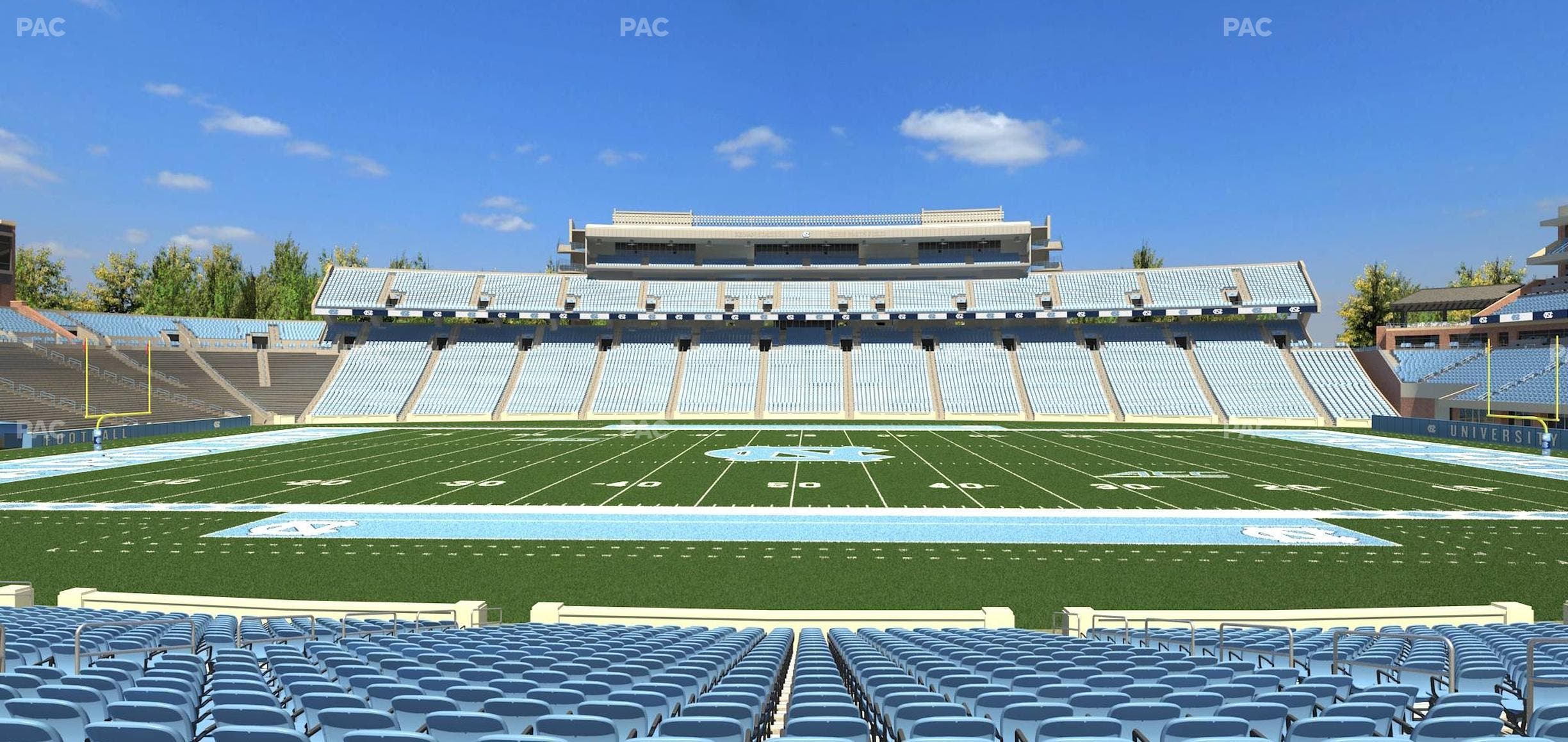 Kenan Memorial Stadium - Section 125 Seat View