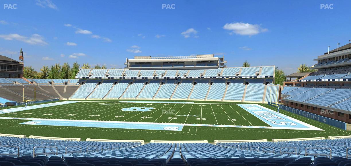 Kenan Memorial Stadium - Section 127 Seat View