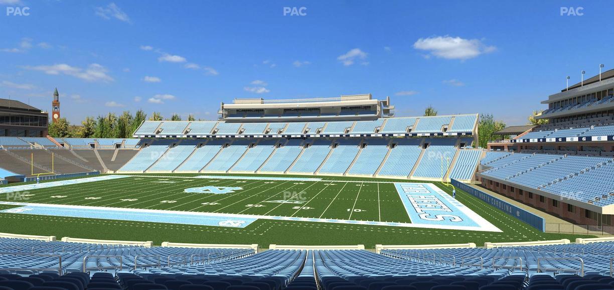 Kenan Memorial Stadium - Section 128 Seat View