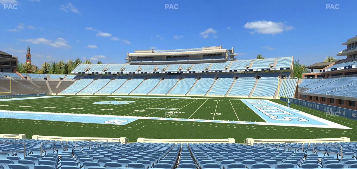 Kenan Memorial Stadium - Section 128 Seat View