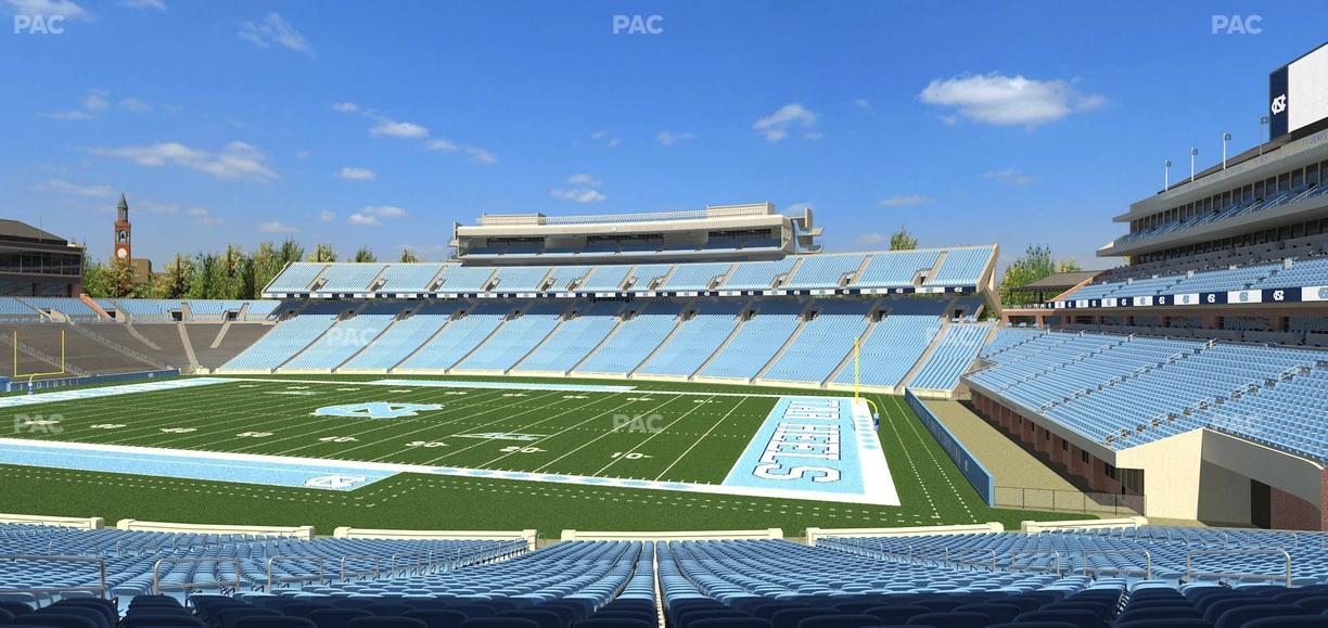 Kenan Memorial Stadium - Section 129 Seat View