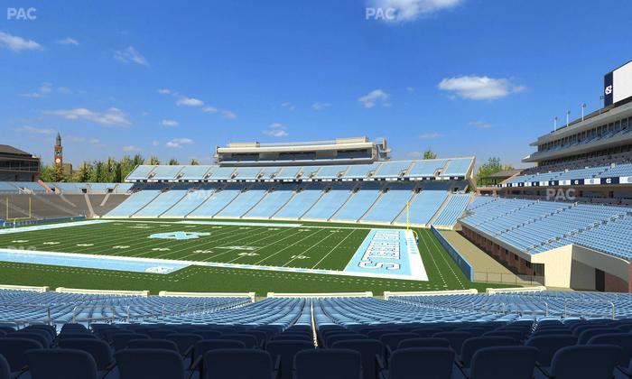 Kenan Memorial Stadium - Section 129 Seat View