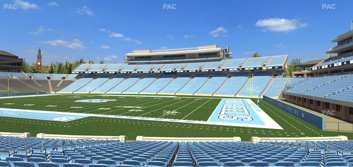 Kenan Memorial Stadium - Section 129 Seat View