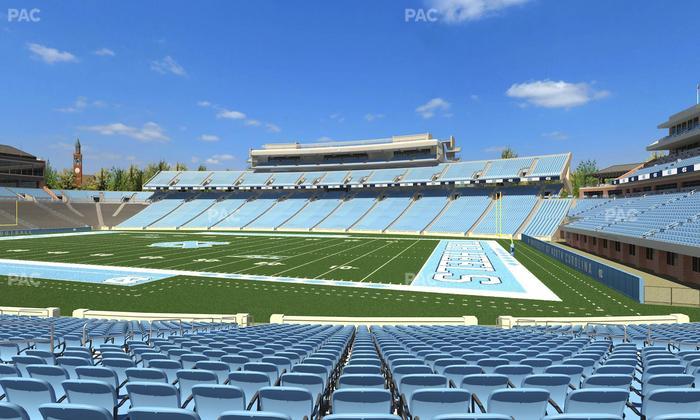 Kenan Memorial Stadium - Section 129 Seat View