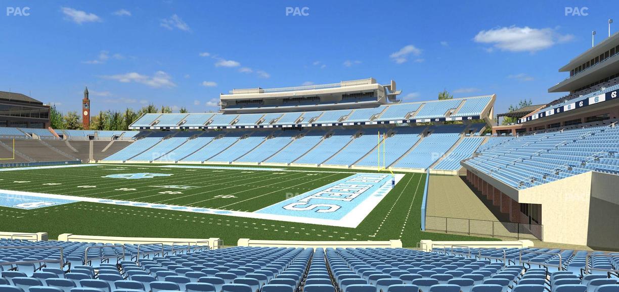 Kenan Memorial Stadium - Section 130 Seat View