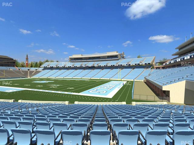 Kenan Memorial Stadium - Section 130 Seat View