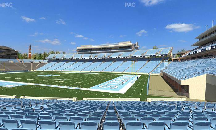 Kenan Memorial Stadium - Section 130 Seat View