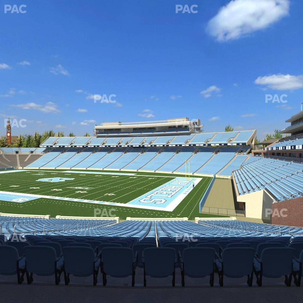 Kenan Memorial Stadium - Section 130 Seat View