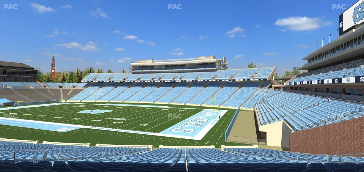 Kenan Memorial Stadium - Section 130 Seat View