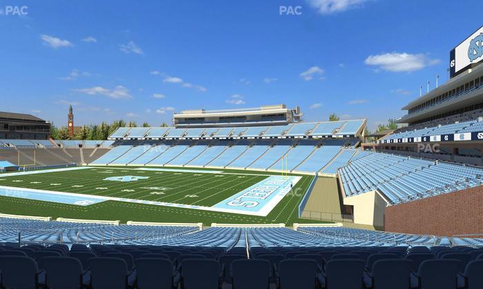 Kenan Memorial Stadium - Section 130 Seat View