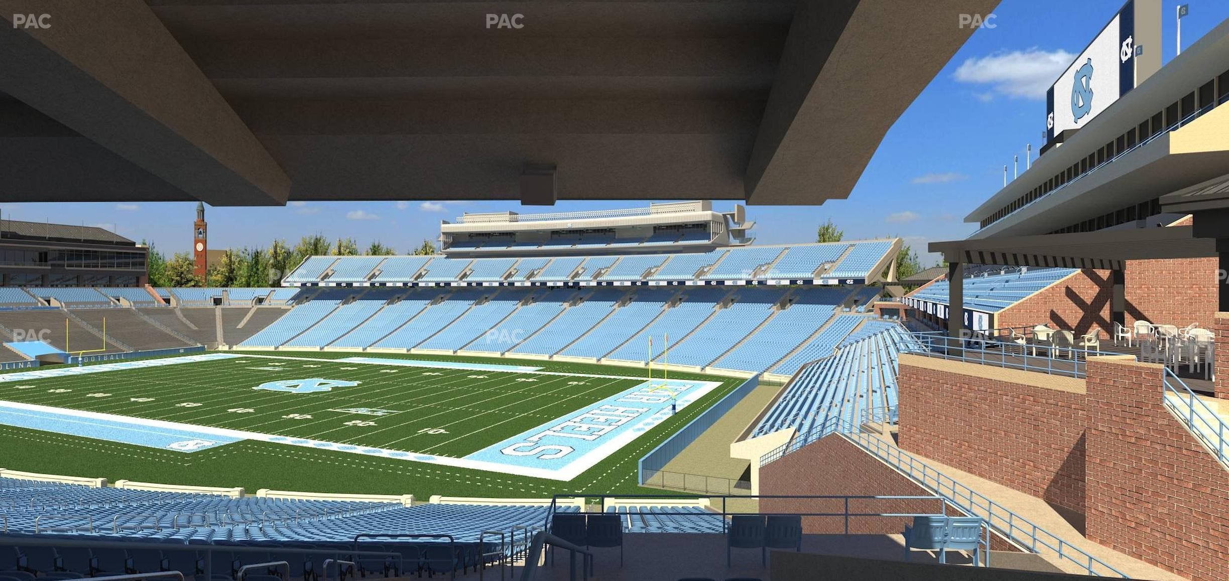 Kenan Memorial Stadium - Section 131 Seat View