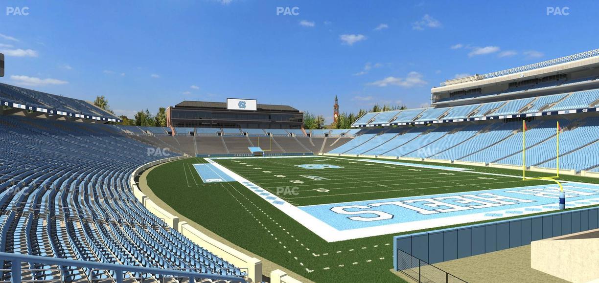 Kenan Memorial Stadium - Section 132 Seat View