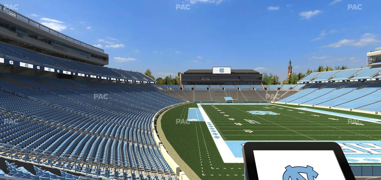 Kenan Memorial Stadium - Section 133 Seat View