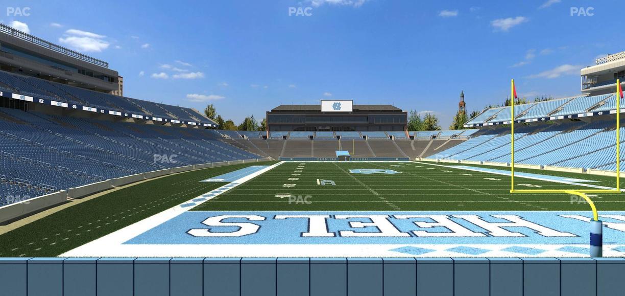 Kenan Memorial Stadium - Section 134 Seat View