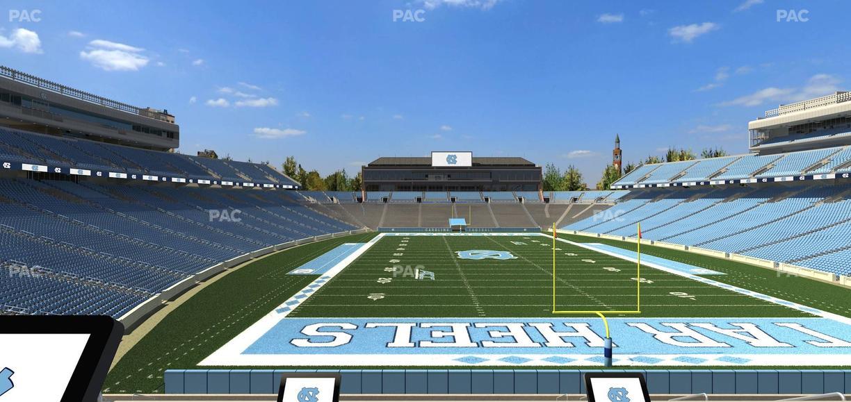 Kenan Memorial Stadium - Section 134 Seat View
