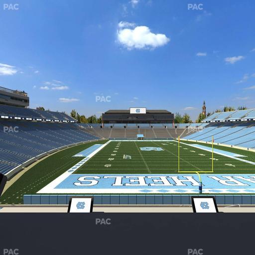 Kenan Memorial Stadium - Section 134 Seat View