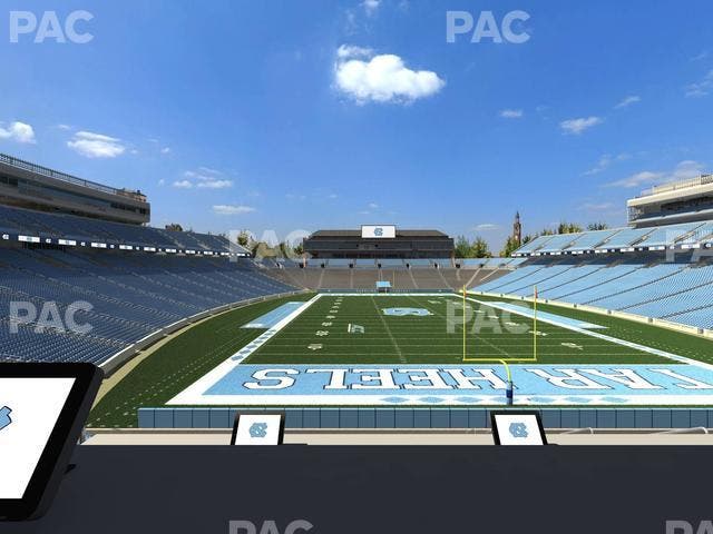 Kenan Memorial Stadium - Section 134 Seat View